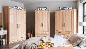 Szafa IKEA, JYSK czy Allegro? Porównanie i porady zakupowe